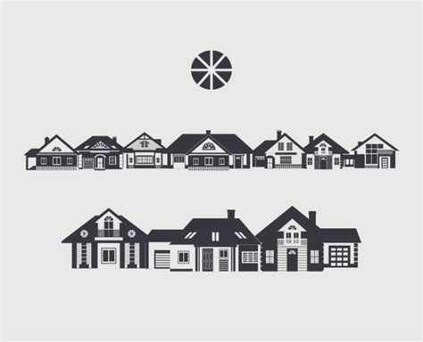 Small Town Silhouette Illustrations, Royalty-Free Vector Graphics & Clip Art - iStock