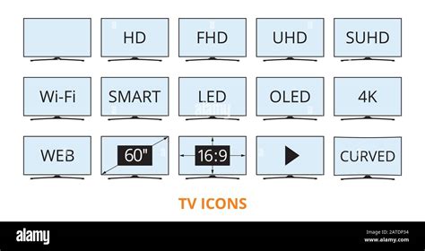 Curved Screens Stock Vector Images Alamy