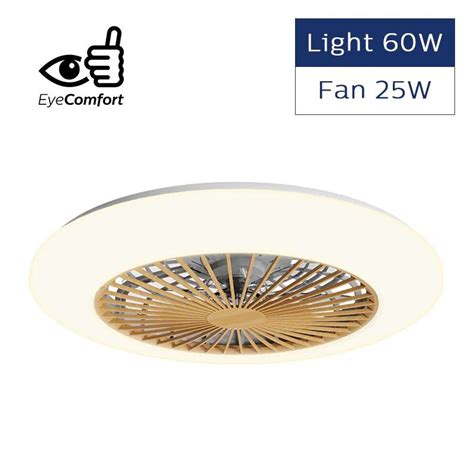 amigo wood flat fan ceiling   philips zenox zenlighthk