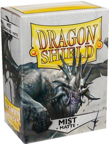 Dragon Shield Std Sleeves Matte Mist Pack Potomac Distribution