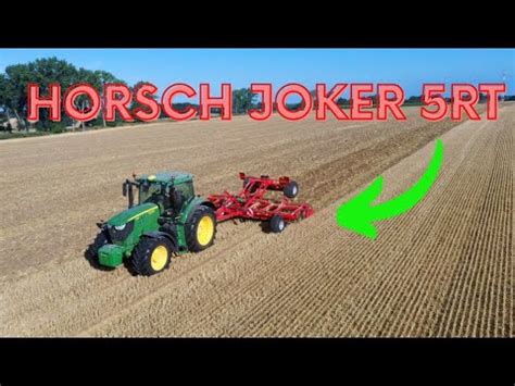 Talerzowanie Pszenicy Joker 5 RT John Deere 175R YouTube