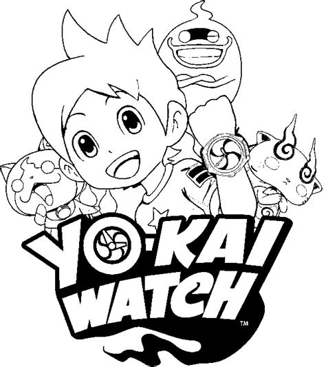 Dibujo Para Colorear Yo Kai Watch Yo Kai Watch