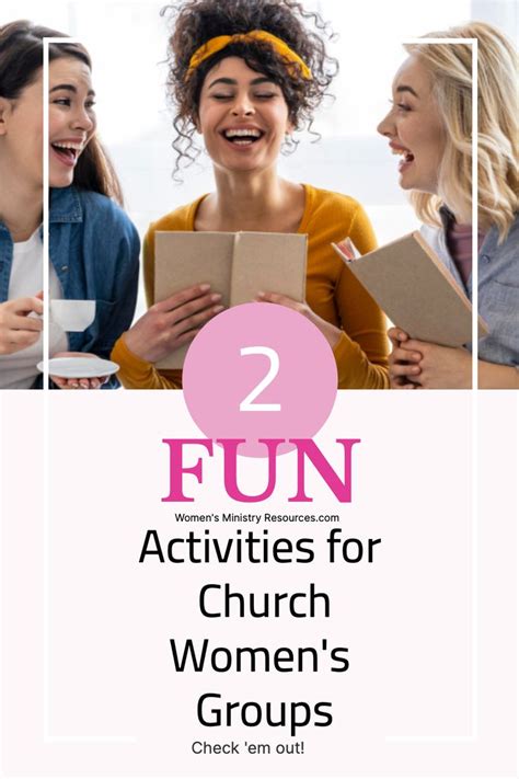 Activities for Ladies’ Groups | Church group activities, Meeting ...