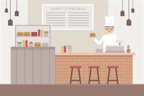 Canteen Vector Art, Icons, and Graphics for Free Download