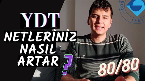 YDT NETLERE GÖRE TAVSİYELER SON 4 AY YDT SÜRECİM ydt tyt yks