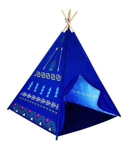 Ripley CARPA TIPI CARPA INDIO NIÑO NIÑA COLOR AZUL