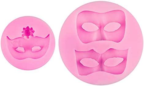 Amazon Zixiang Mask Silicone Molds Masquerade Mask Fondant Mold