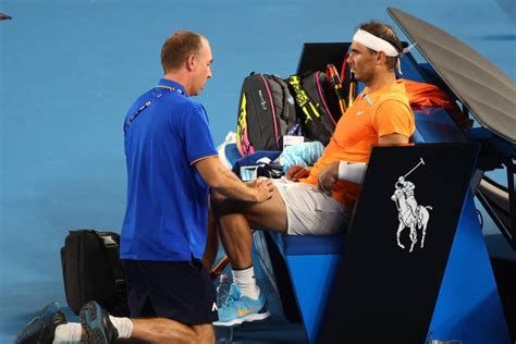 Open d Australie blessé Rafael Nadal éliminé dès le 2e tour