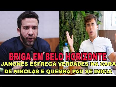 QUEBRA PAU EM BH JANONES PERDE A PACIENCIA E ARREBENTA NIKOLAS E