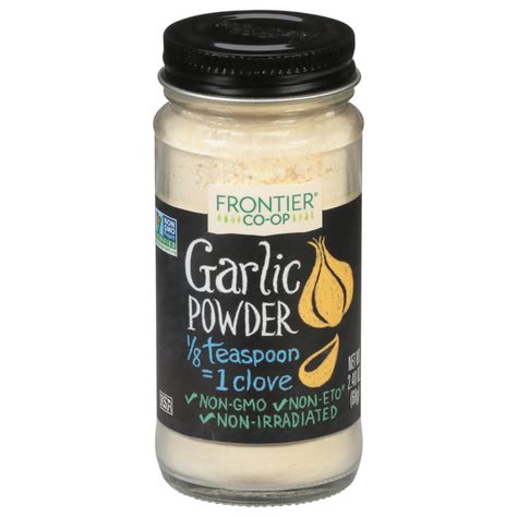 Save On Frontier Co Op Garlic Powder Order Online Delivery Giant