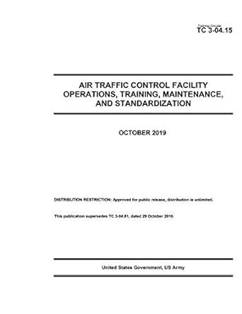 Training Circular Tc Air Traffic Control Facility Operations