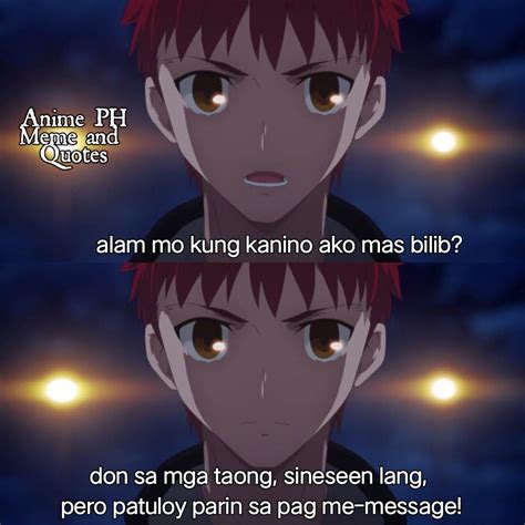 Hugot Meme Anime Quotes Pinoy Quotes Funny Pictures