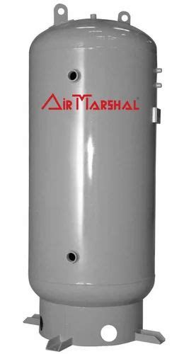 MS Vertical Compressed Air Receiver Tank Storage Capacity 100 Ltrs To