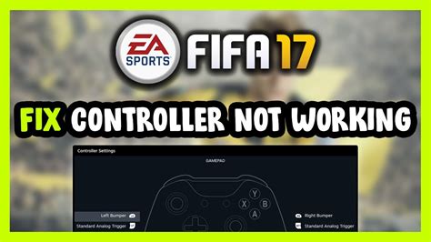 Fix Fifa Controller Gamepad Not Working On Pc Youtube