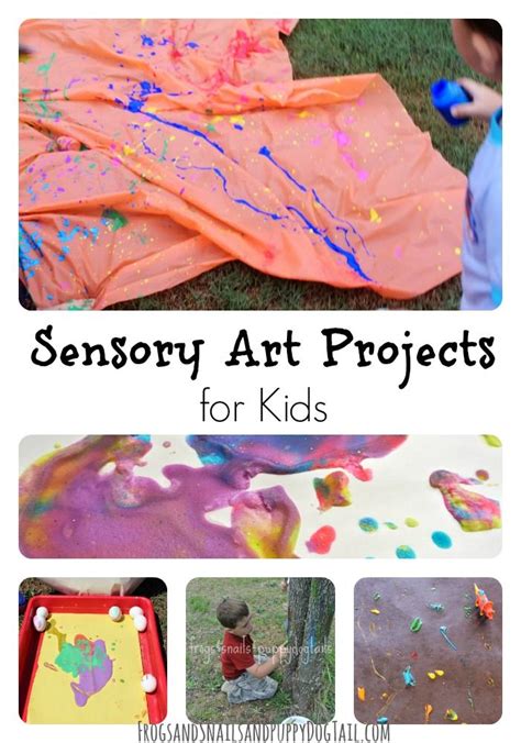 10 Sensory Art Projects For Kids Fspdt Sensory Art Preschool Art