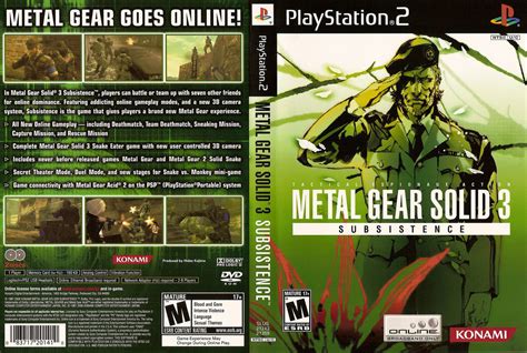 Metal gear solid 3 subsistence ps2 torrent iso - usaasl
