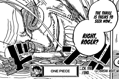 Spoiler One Piece Chapter Raja Bajak Laut Gol D Roger Bungkam