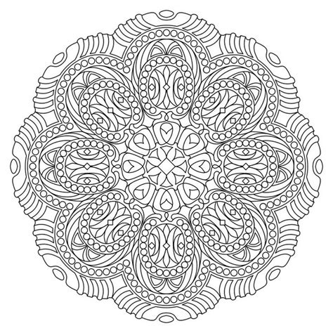 Mandala Coloring Book No 9 Mandala Madness Adult Coloring Ornate Mandalas Coloringpages Pdf