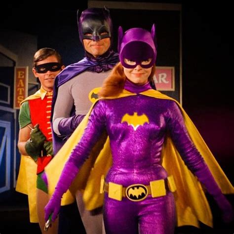 Robin Burt Ward Batman Adam West And Batgirl Yvonne C Flickr