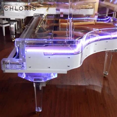 Chloris Clear Acrylic Grand Piano Hg 168A Grand Piano And Chloris