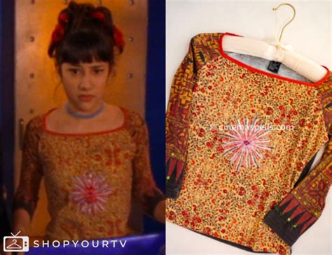 Lizzie Mcguire Season 1 Episode 16 Mirandas Yellow Floral Top Shop