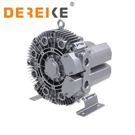 Dereike Side Channel Vacuum Pump Air Blower 2 2kw In Wwtp Waste Water