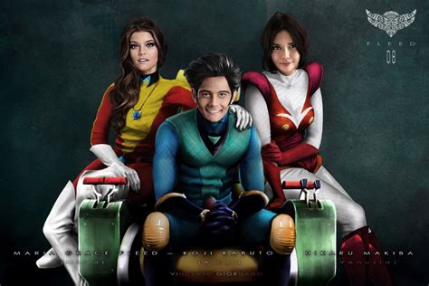 fleed project  trio  heroes  behance