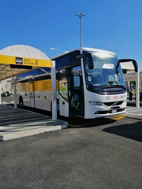 Bus transfer between Ciampino airport and Rome city center.