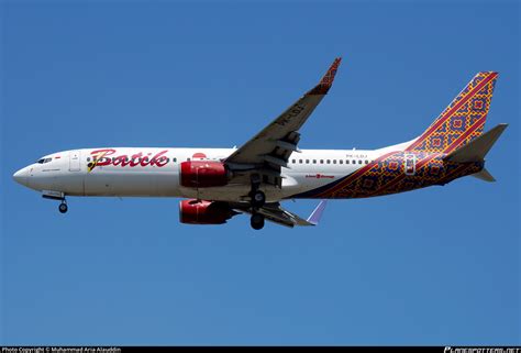 Pk Ldj Batik Air Boeing Gp Wl Photo By Muhammad Aria Alauddin