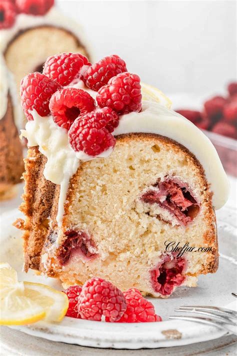 Lemon Raspberry Bundt Cake Chefjar