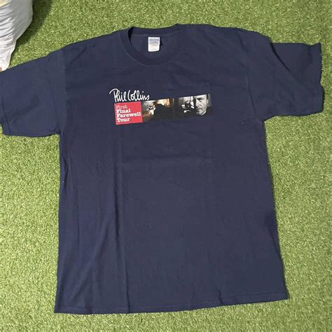 Gildan Vintage Phil Collins First Final Farewell Tour Xl Tee Grailed