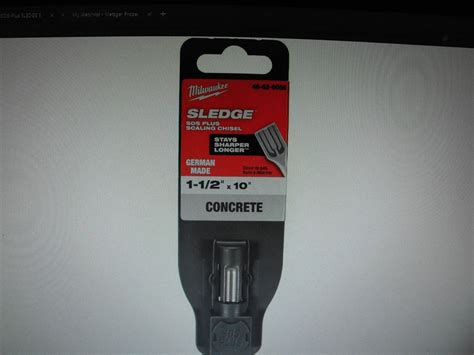 Milwaukee 48 62 6056 Sledge Sds Scaling Chisel 1 12 X 10 Ebay