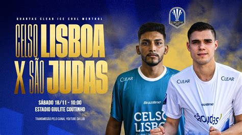 CELSO LISBOA RJ x SÃO JUDAS SP LUB CLEAR 2023 AO VIVO PLAYOFFS