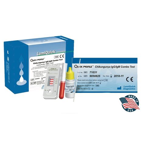 RAPID TEST CHIKUNGUNYA IgG IgM COMBO QUICK PROFILE SKROOLL