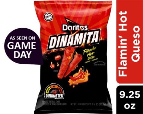 Doritos Dinamita® Flamin Hot Queso Rolled Tortilla Chips 10 75oz 10