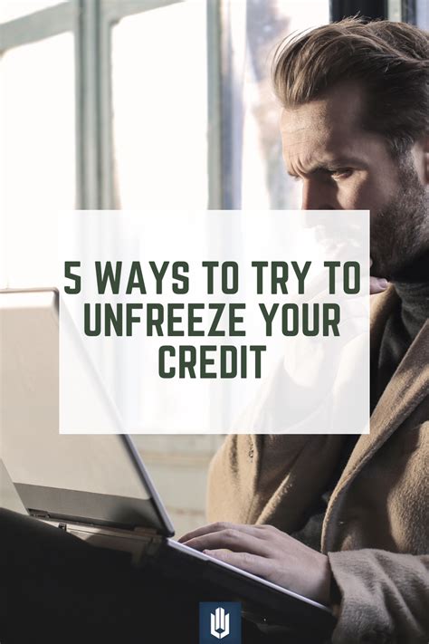 How To Unfreeze Your Credit Lexington Law In 2020 Lexington Law