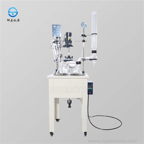 单层玻璃反应釜 50升 我的网站