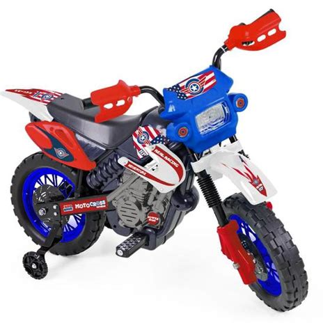 Moto Elétrica Infantil Motinha Motocross Bateria e Cabo Xplast