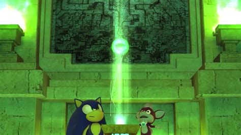 Image - Gaia Temple Restoring Emerald.png | Sonic News Network | FANDOM ...