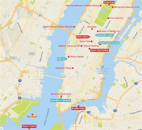 27 Top Tourist Attractions in New York City (with Map) - Touropia