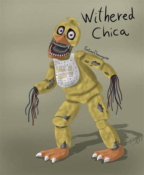 Withered Chica by FuntimeDrawings333 on DeviantArt