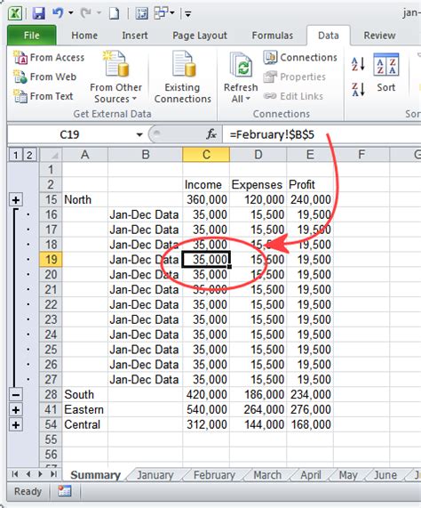 Consolidate In Excel Combine Data From Multiple Excel Worksheets Into