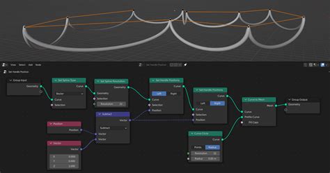 Set Handle Positions Node — Blender Manual