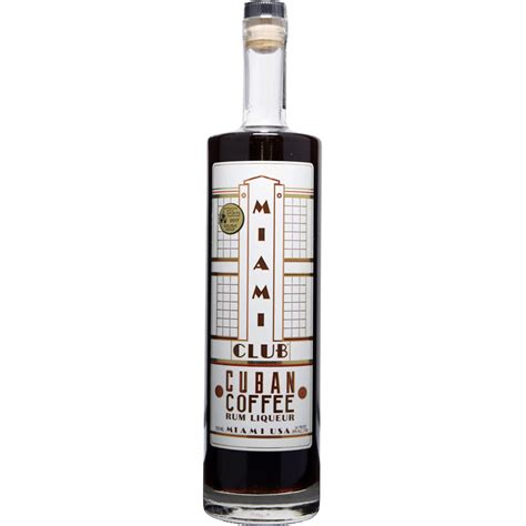 Miami Club Cuban Coffee Liqueur Total Wine And More