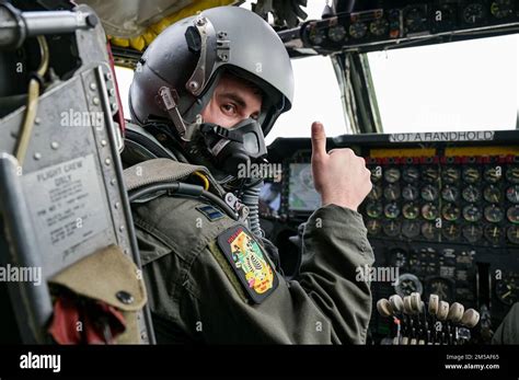 Capt. Miller Trant, 96th Bomb Squadron B-52H Stratofortress aircraft ...