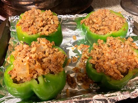 Low Carb Stuffed Peppers - Puregoddess University