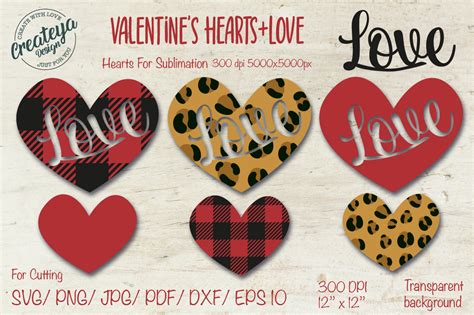 Valentine Svg Heart Svg Leopard Heart Valentines Svg By Createya