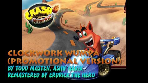 Clockwork Wumpa Promo Version Crash Nitro Kart 2017 Remastered