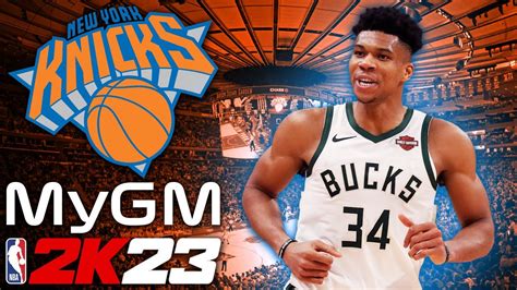 ANTETOKOUNMPO a los KNICKS NBA 2K23 MY GM KNICKS en ESPAÑOL