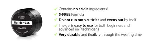 Sincero Salon Solid Builder Gel For Nails Nude Cover Hard Gel